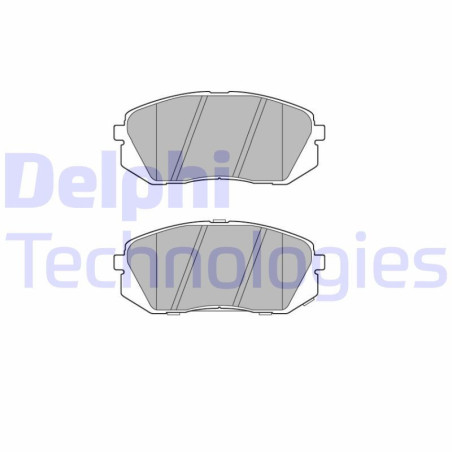 DELPHI LP2294 Klocki hamulcowe Przód dla