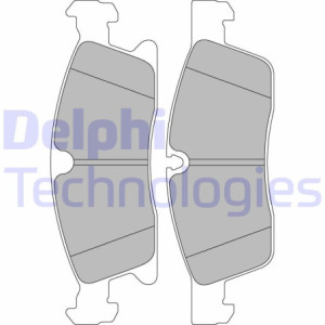 DELPHI LP2298 Brzdové platničky Predné pre