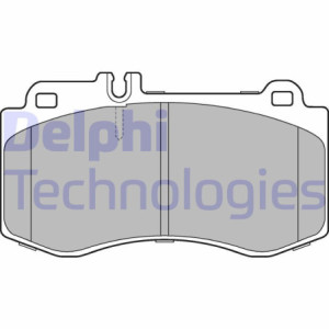 DELPHI LP2304 Pastiglie freno Anteriore per