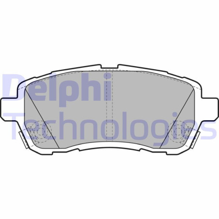 DELPHI LP2306 Brake Pads Set Front for
