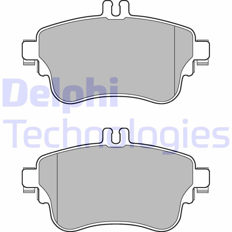 DELPHI LP2442 Plaquettes de frein Avant pour