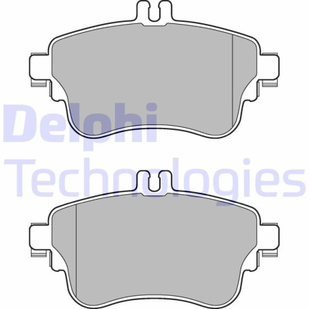 DELPHI LP2442 Pastiglie freno Anteriore per