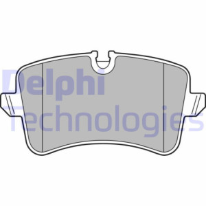 DELPHI LP2446 Plaquettes de frein Arrière pour