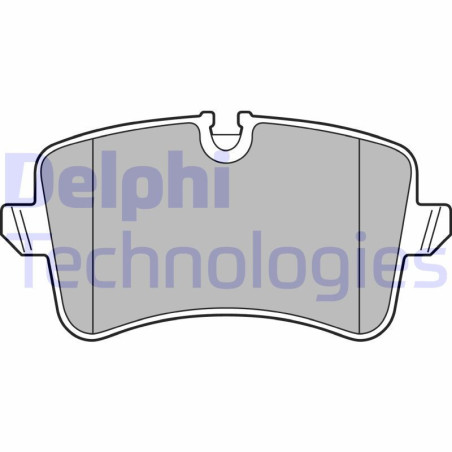 DELPHI LP2446 Pastiglie freno Posteriore per