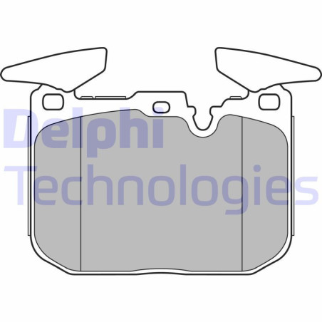 DELPHI LP2449 Brake Pads Set Front for