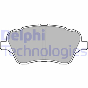 DELPHI LP2474 Brzdové platničky Predné pre