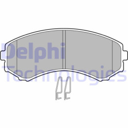 DELPHI LP1462 Brake Pads
