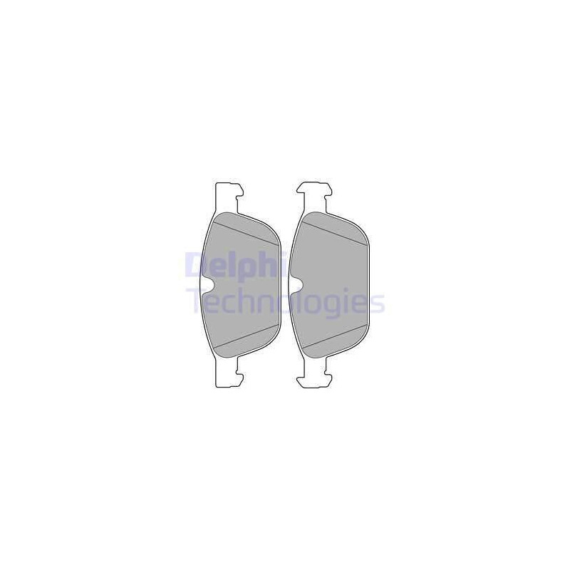 Pastillas de freno Delantero para Volvo XC60 XC90 DELPHI LP2140