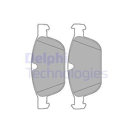 Brake Pads Set Front for Volvo XC60 XC90 DELPHI LP2140