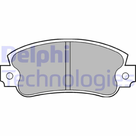 DELPHI LP353 Pastiglie freno Anteriore per