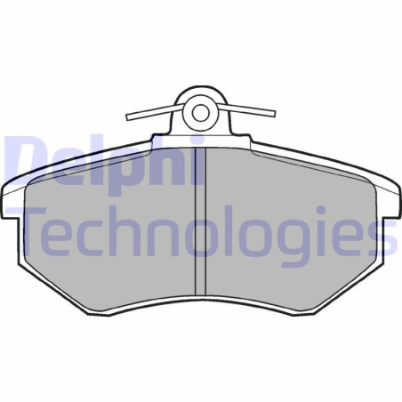 DELPHI LP424 Pastiglie freno Anteriore per