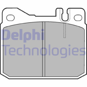 DELPHI LP427 Pastillas de freno Delantero para