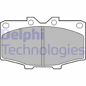 DELPHI LP448 Pastiglie freno Anteriore per
