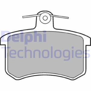 DELPHI LP451 Brzdové platničky Zadné pre