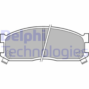 DELPHI LP530 Pastiglie freno Anteriore per