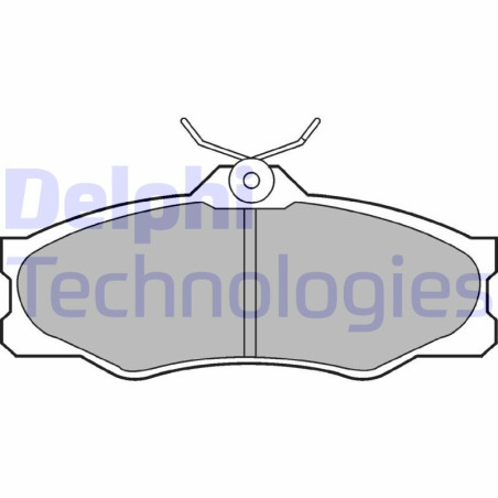 DELPHI LP548 Pastiglie freno Anteriore per
