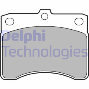 DELPHI LP578 Brzdové platničky Predné pre