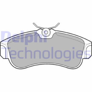 DELPHI LP616 Pastiglie freno Anteriore per