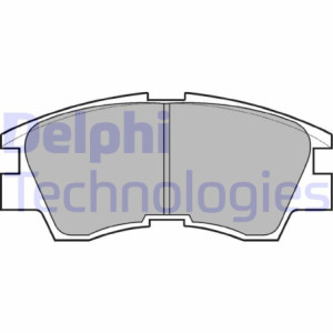 DELPHI LP633 Pastillas de freno Delantero para
