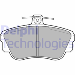 DELPHI LP639 Plaquettes de frein Avant pour