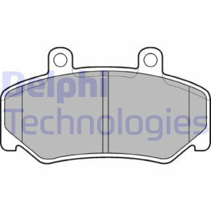 DELPHI LP643 Plaquettes de frein Avant pour