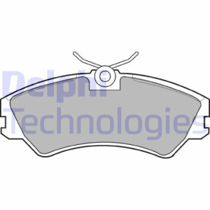 DELPHI LP668 Pastiglie freno Anteriore per