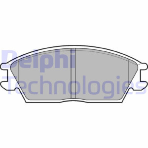 DELPHI LP704 Plaquettes de frein Avant pour