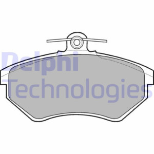 DELPHI LP770 Brzdové platničky Predné pre