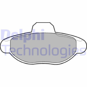 DELPHI LP771 Plaquettes de frein Avant pour