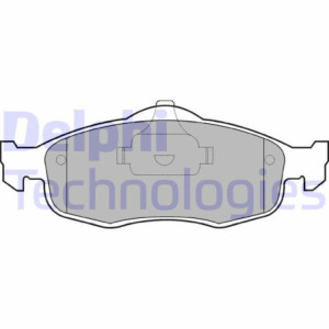DELPHI LP782 Pastiglie freno Anteriore per