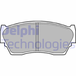 DELPHI LP783 Brzdové platničky Predné pre