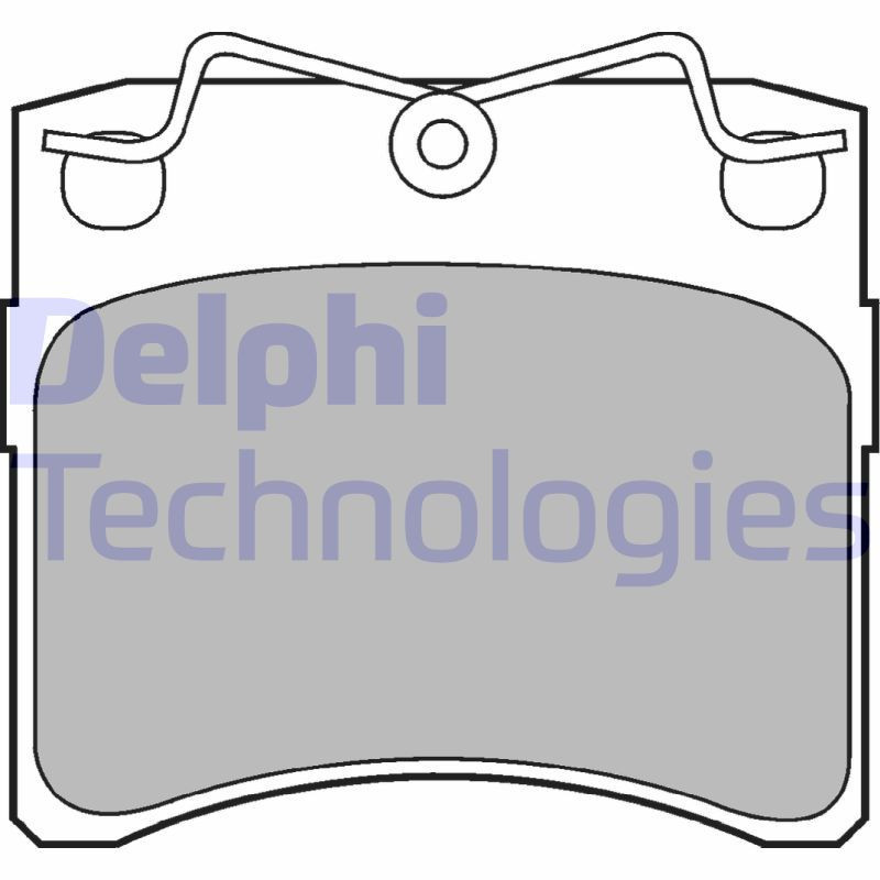 DELPHI LP785 Brake Pads Set Front for