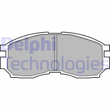 DELPHI LP803 Pastiglie freno Anteriore per