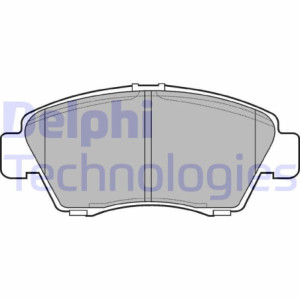 DELPHI LP809 Pastillas de freno Delantero para