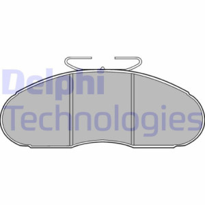 DELPHI LP828 Plaquettes de frein Avant pour