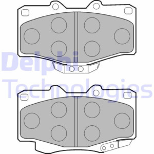 DELPHI LP854 Pastiglie freno Anteriore per