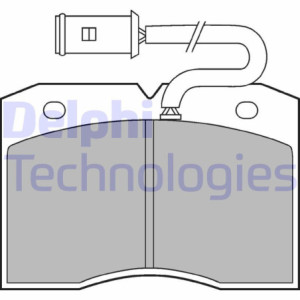 DELPHI LP863 Brake Pads Set Front for