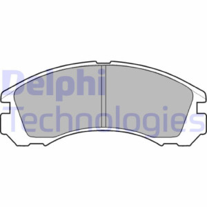 DELPHI LP871 Brzdové platničky Predné pre