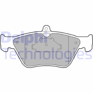 DELPHI LP873 Brzdové platničky Predné pre