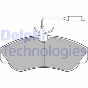DELPHI LP878 Pastiglie freno Anteriore per