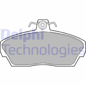 DELPHI LP911 Pastillas de freno Delantero para