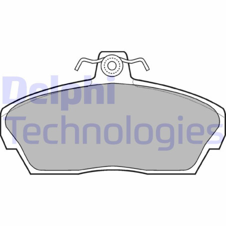 DELPHI LP911 Brzdové platničky Predné pre