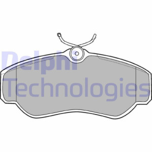 DELPHI LP913 Plaquettes de frein Avant pour