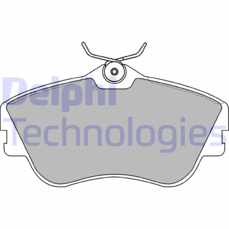 DELPHI LP918 Plaquettes de frein Avant pour