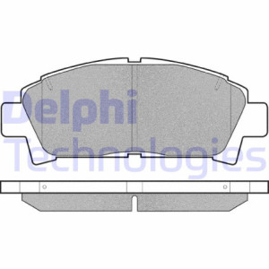 DELPHI LP940 Plaquettes de frein Avant pour