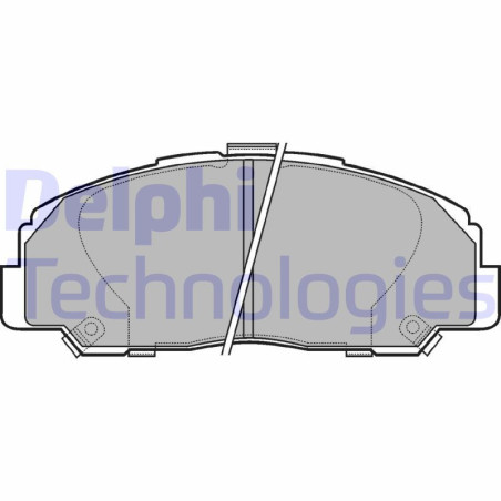 DELPHI LP944 Pastiglie freno Anteriore per