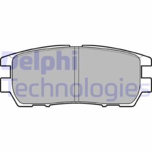 DELPHI LP954 Brzdové platničky Zadné pre