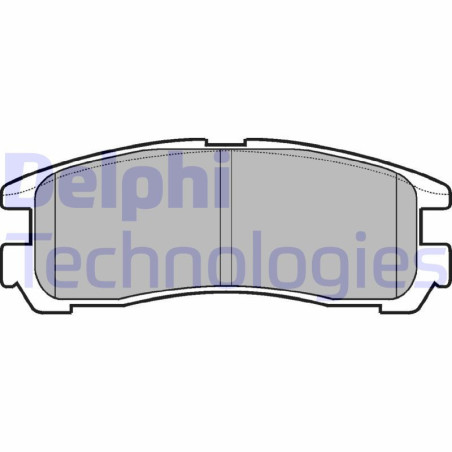 DELPHI LP955 Brake Pads Set Rear for