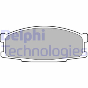 DELPHI LP981 Brzdové destičky Přední pro