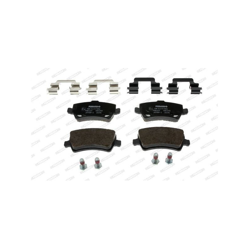 Bremsbeläge Hinten für Ford Land Rover Volvo FERODO FDB4237